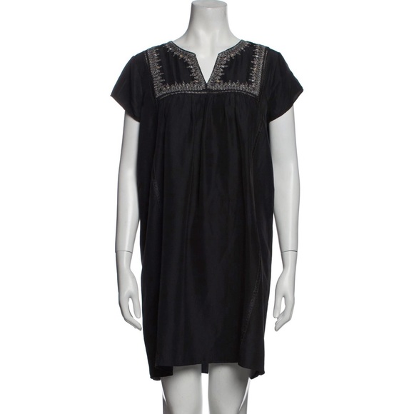 Calypso neck mini dress - Picture 1 of 12